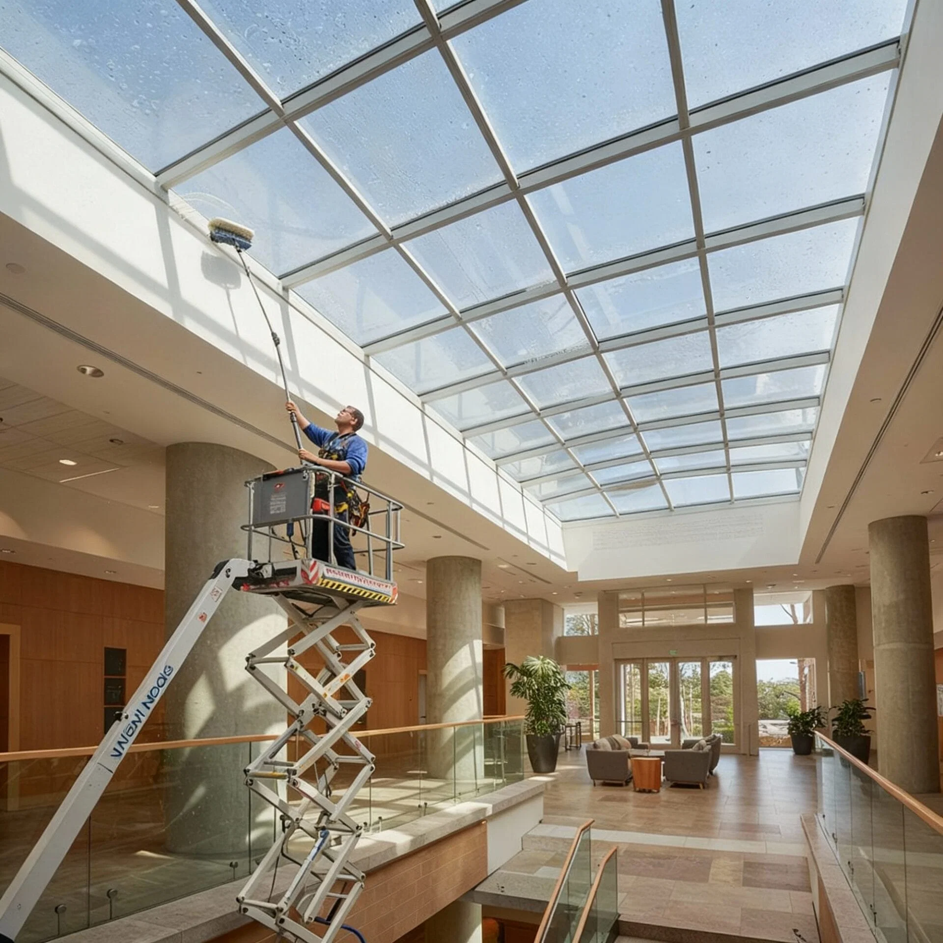 Skylight And Atrium Cleaning